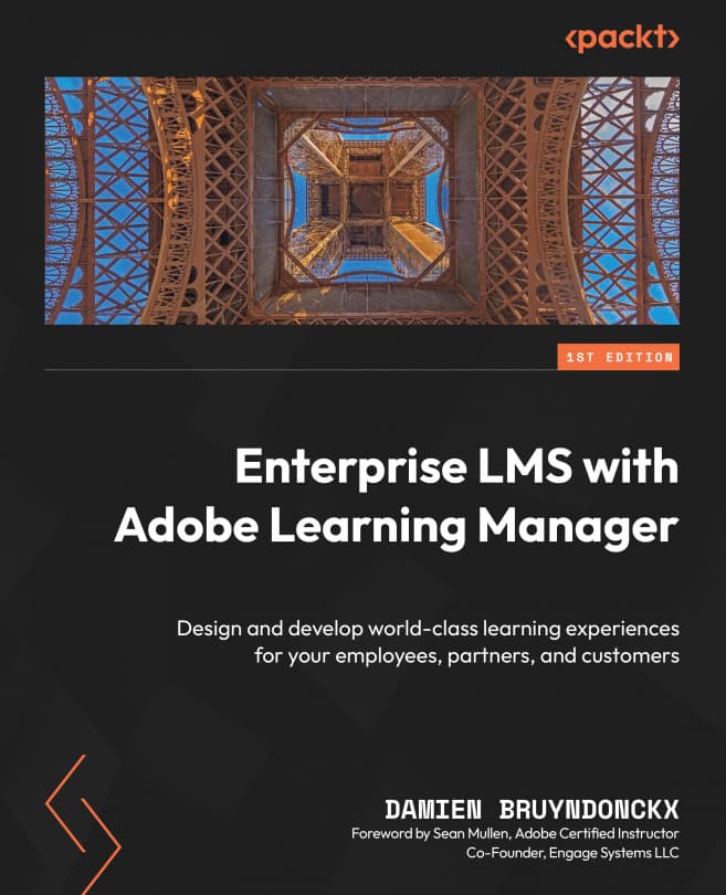 Couverture du livre Enterprise LMS with Adobe Learning Manager de Damien Bruyndonckx