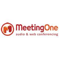 Logo of the MeetingOne company